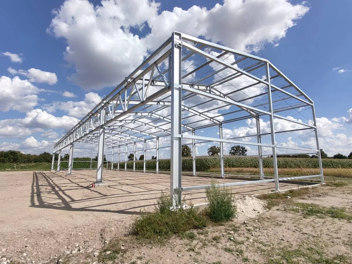 Ocynkowana konstrukcja stalowa hali – realizacja Format HALE